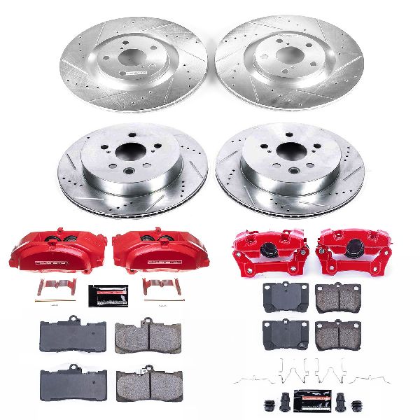 2009-2011 Lexus GS460 Disc Brake Kit - Front and Rear (Powerstop)