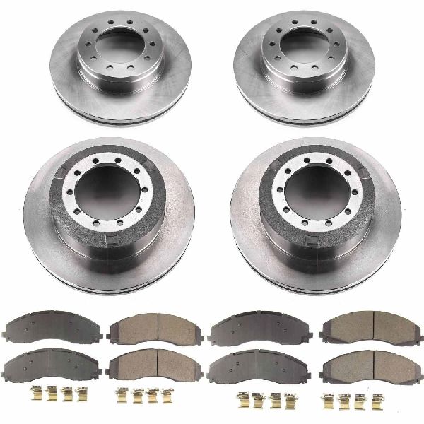 2017-2022 Ford F-550 Super Duty Disc Brake Kit - Front and Rear (Powerstop)