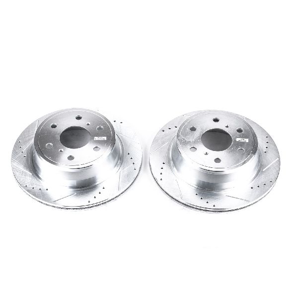 2007-2013 Chevrolet Avalanche Disc Brake Rotor Set - Rear (Powerstop)