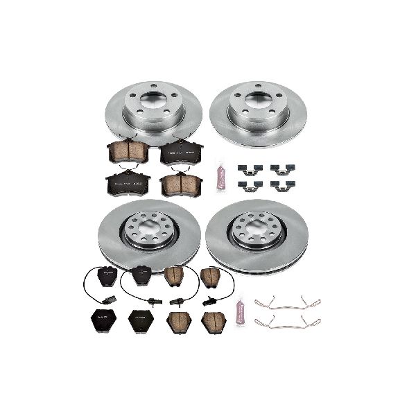 2001-2005 Audi Allroad Quattro Disc Brake Kit - Front and Rear (Powerstop)