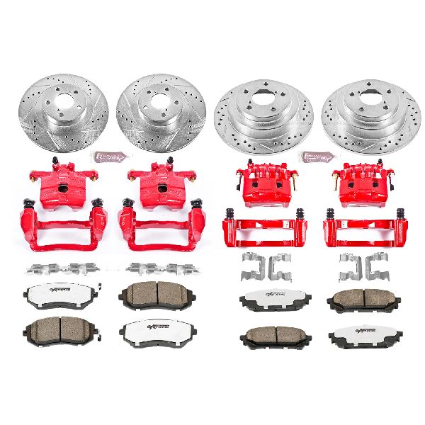 2004-2008 Subaru Forester Disc Brake Kit - Front and Rear (Powerstop)