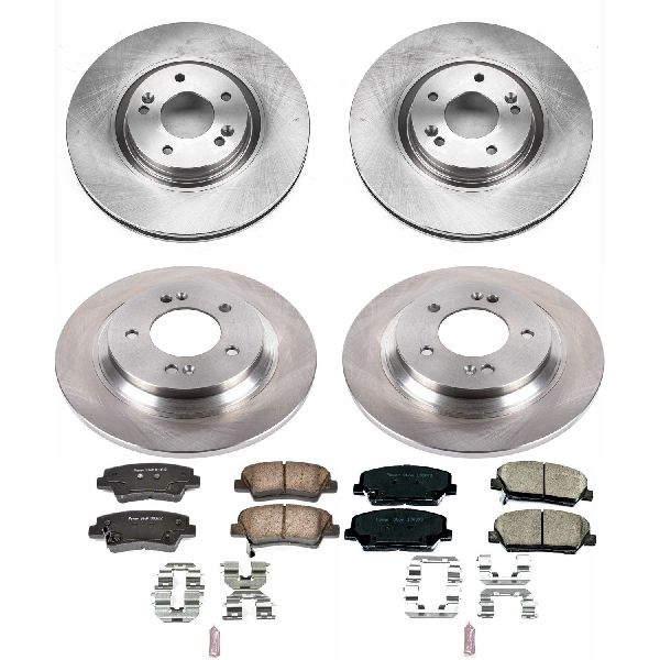 2013-2015 Kia Optima Disc Brake Kit - Front and Rear (Powerstop)