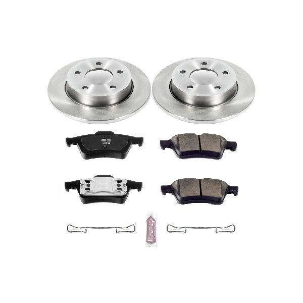 2004-2005 Mazda 3 Disc Brake Kit - Rear (Powerstop)