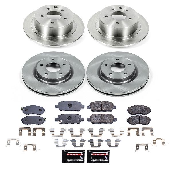 2017-2018 Nissan Sentra Disc Brake Kit - Front and Rear (Powerstop)