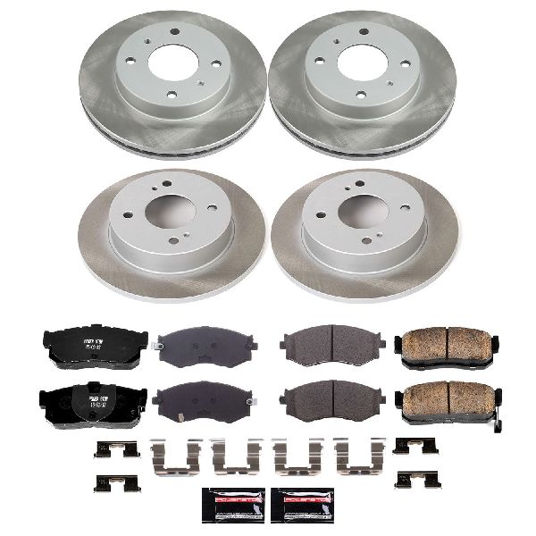 1991-1996 INFINITI G20 Disc Brake Kit - Front and Rear (Powerstop)