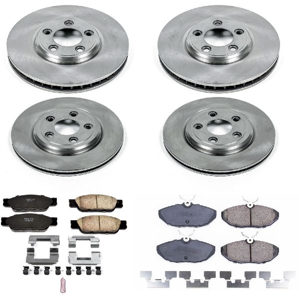 2000-2006 Lincoln LS Disc Brake Kit - Front and Rear (Powerstop)