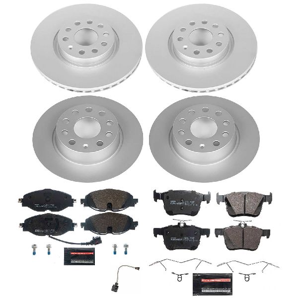 2015-2020 Audi A3 Disc Brake Kit - Front and Rear (Powerstop)