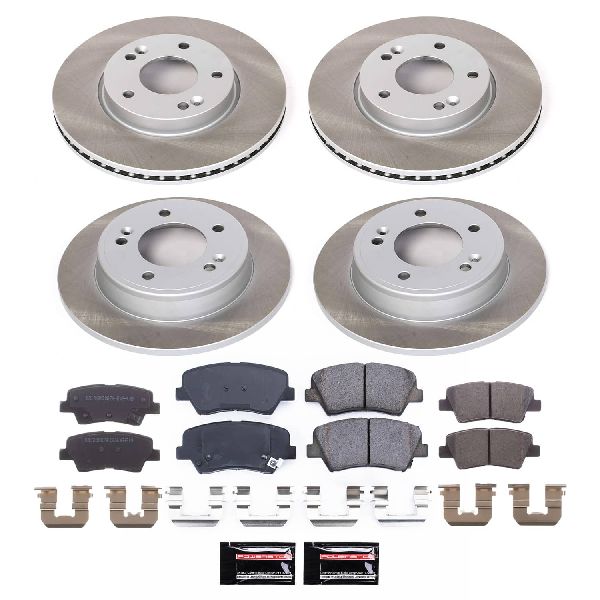 2013-2014 Hyundai Elantra Coupe Disc Brake Kit - Front and Rear (Powerstop)