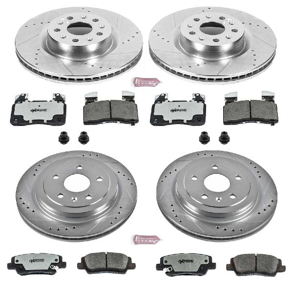 2014-2019 Cadillac CTS Disc Brake Kit - Front and Rear (Powerstop)