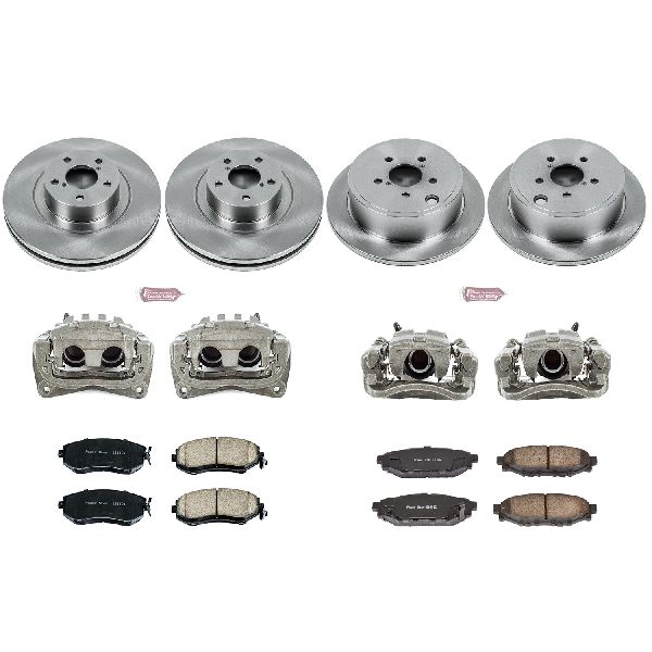 2011-2013 Subaru Forester Disc Brake Kit - Front and Rear (Powerstop)