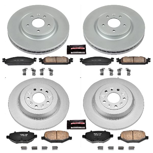 2009-2011 Ford Flex Disc Brake Kit - Front and Rear (Powerstop)