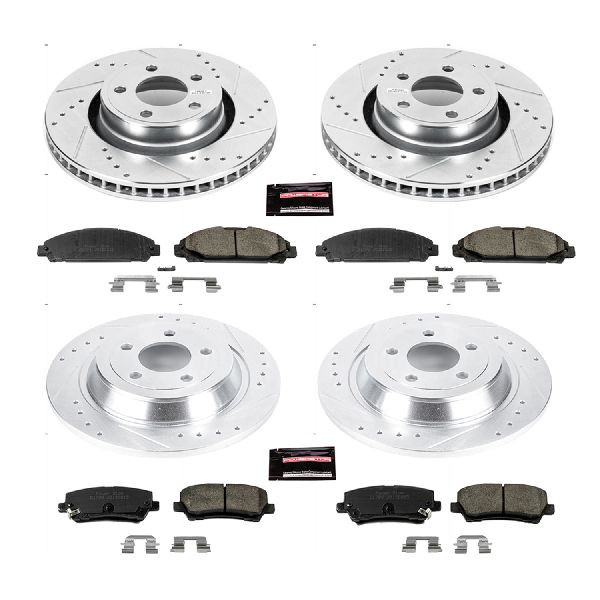 2015-2020 Ford Mustang Disc Brake Kit - Front and Rear (Powerstop)