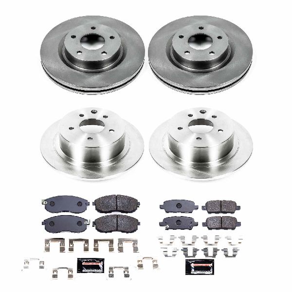 2010-2013 Nissan Altima Disc Brake Kit - Front and Rear (Powerstop)