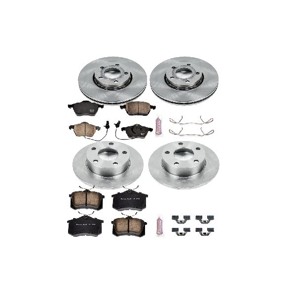 1999-2005 Volkswagen Passat Disc Brake Kit - Front and Rear (Powerstop)