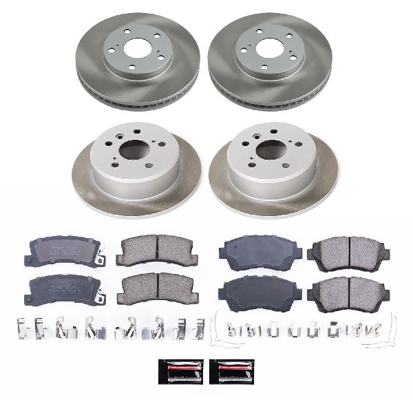 1992-1996 Toyota Camry Disc Brake Kit - Front and Rear (Powerstop)
