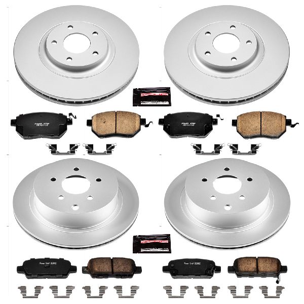 2003-2011 Nissan Murano Disc Brake Kit - Front and Rear (Powerstop)