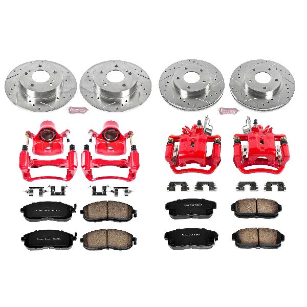 2001 Nissan Maxima Disc Brake Kit - Front and Rear (Powerstop)