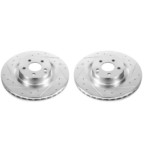 2007-2013 Mercedes-Benz S600 Disc Brake Rotor Set - Front (Powerstop)