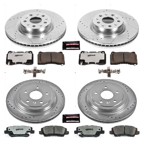 2014-2018 Cadillac CTS Disc Brake Kit - Front and Rear (Powerstop)