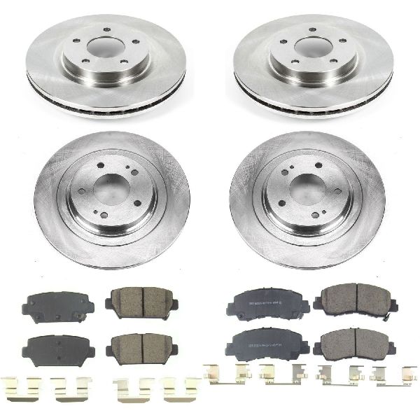 2018-2020 Mitsubishi Eclipse Cross Disc Brake Kit - Front and Rear (Powerstop)
