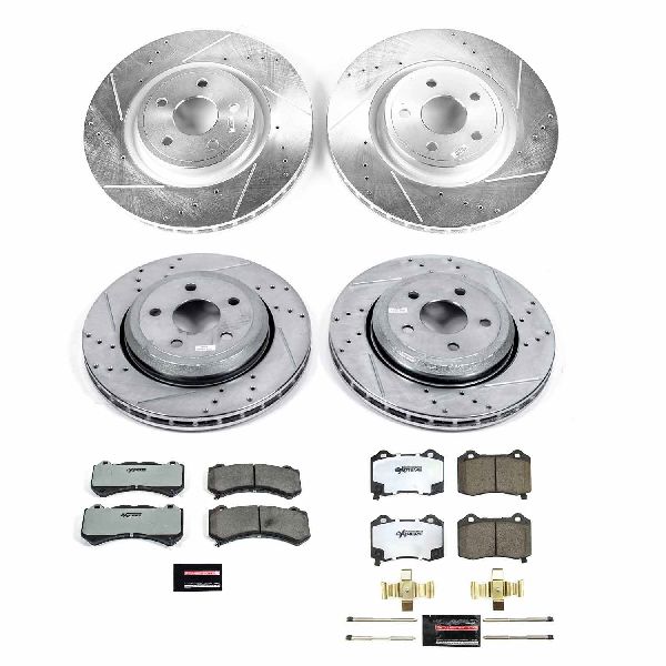 2018-2020 Dodge Durango Disc Brake Kit - Front and Rear (Powerstop)