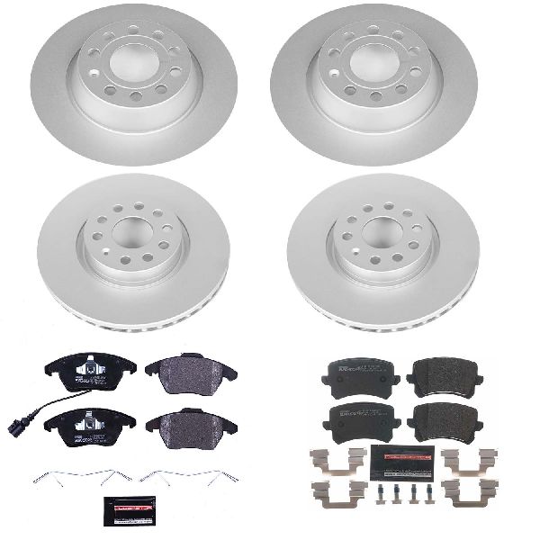 2009-2017 Volkswagen CC Disc Brake Kit - Front and Rear (Powerstop)