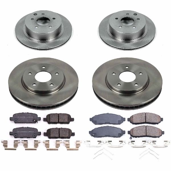 2011-2014 Nissan LEAF Disc Brake Kit - Front and Rear (Powerstop)