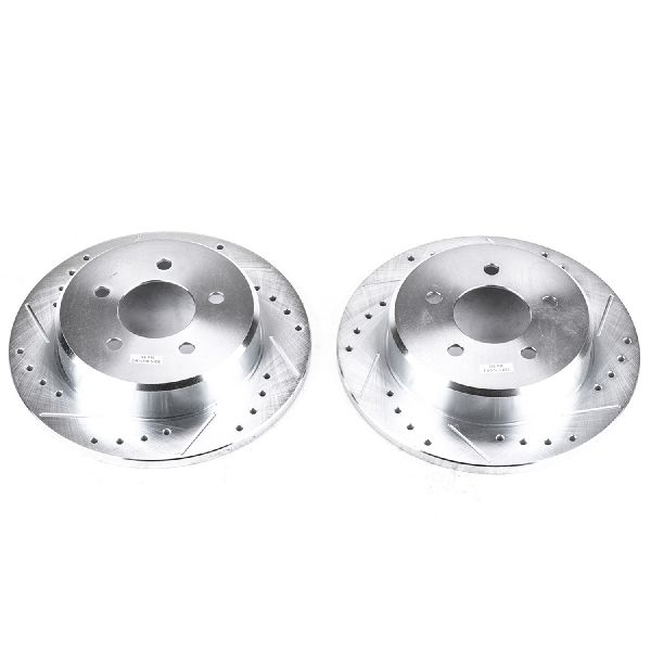 2000-2007 Dodge Caravan Disc Brake Rotor Set - Rear (Powerstop)
