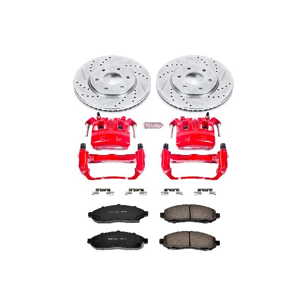 2009-2012 Suzuki Equator Disc Brake Kit - Front (Powerstop)