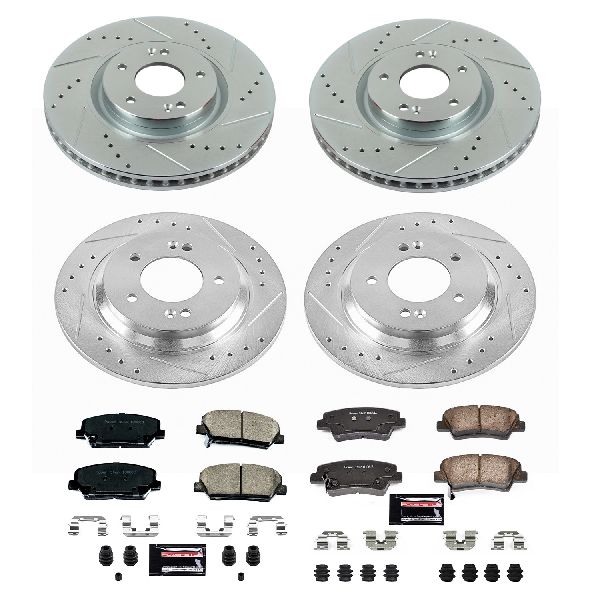 2013-2015 Kia Optima Disc Brake Kit - Front and Rear (Powerstop)