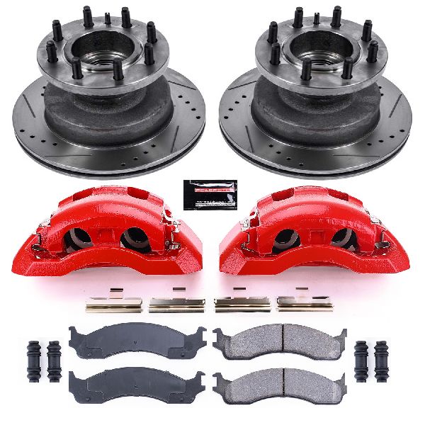 1999-2002 Ford E-350 Econoline Club Wagon Disc Brake Kit - Front (Powerstop)