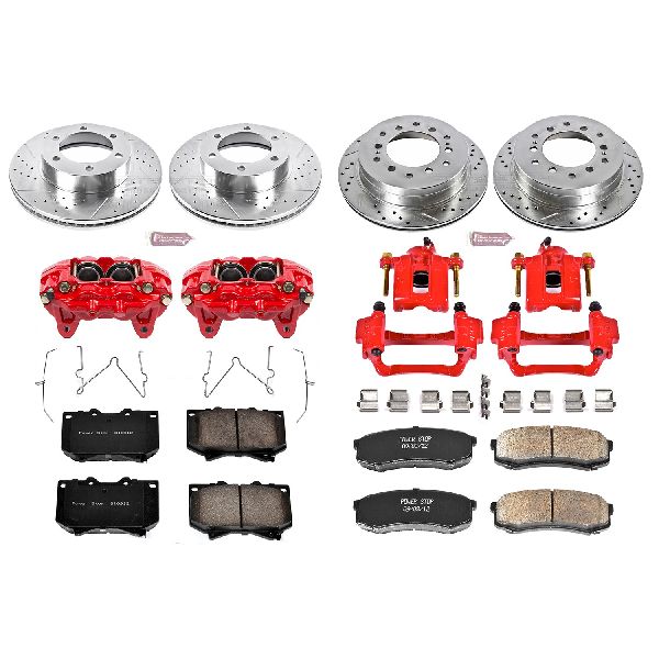 2001-2002 Toyota Sequoia Disc Brake Kit - Front and Rear (Powerstop)