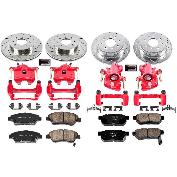 1994-1997 Honda Civic del Sol Disc Brake Kit - Front and Rear (Powerstop)