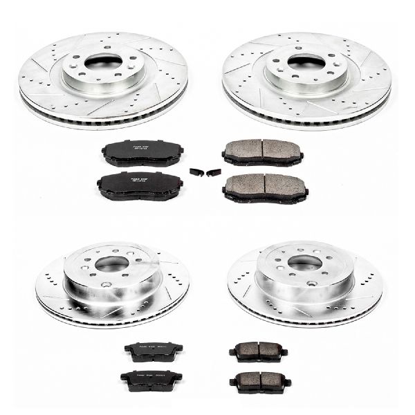 2007-2015 Mazda CX-9 Disc Brake Kit - Front and Rear (Powerstop)