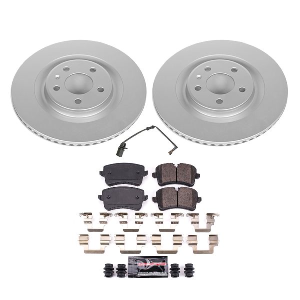 2013-2014 Audi A8 Quattro Disc Brake Kit - Rear (Powerstop)