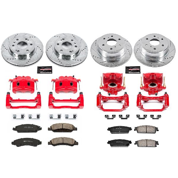 2008-2014 Chevrolet Tahoe Disc Brake Kit - Front and Rear (Powerstop)
