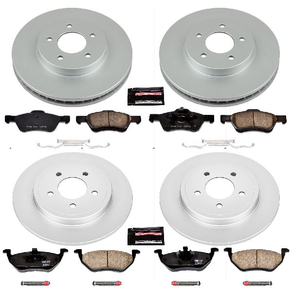 2005-2006 Mazda Tribute Disc Brake Kit - Front and Rear (Powerstop)