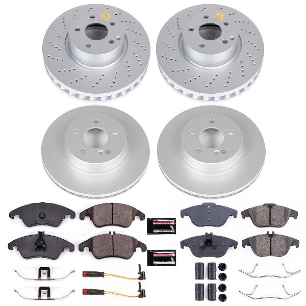2014 Mercedes-Benz C300 Disc Brake Kit - Front and Rear (Powerstop)
