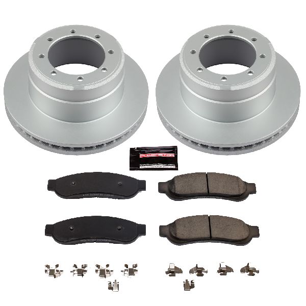 2010-2012 Ford F-350 Super Duty Disc Brake Kit - Rear (Powerstop)