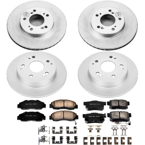 1997-2001 Acura Integra Disc Brake Kit - Front and Rear (Powerstop)