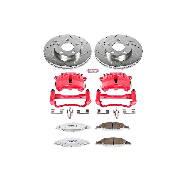2003-2004 Ford Mustang Disc Brake Kit - Front (Powerstop)