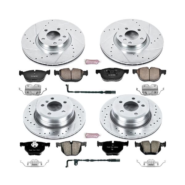 2009-2010 BMW X6 Disc Brake Kit - Front and Rear (Powerstop)