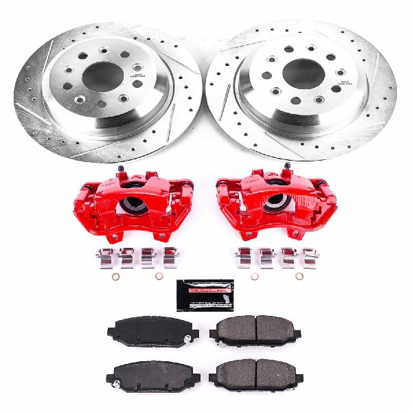 2018-2024 Jeep Wrangler Disc Brake Kit - Rear (Powerstop)