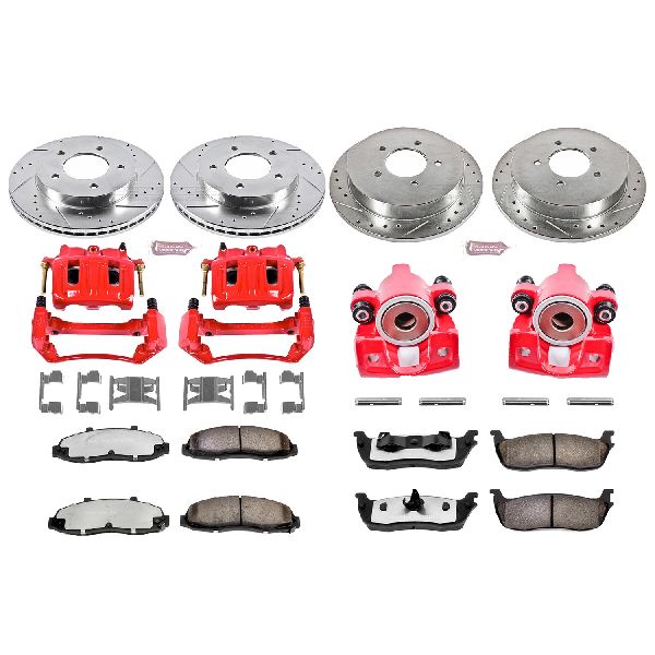 1999-2000 Ford F-150 Disc Brake Kit - Front and Rear (Powerstop)