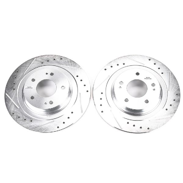 2018-2020 Mitsubishi Outlander PHEV Disc Brake Rotor Set - Rear (Powerstop)