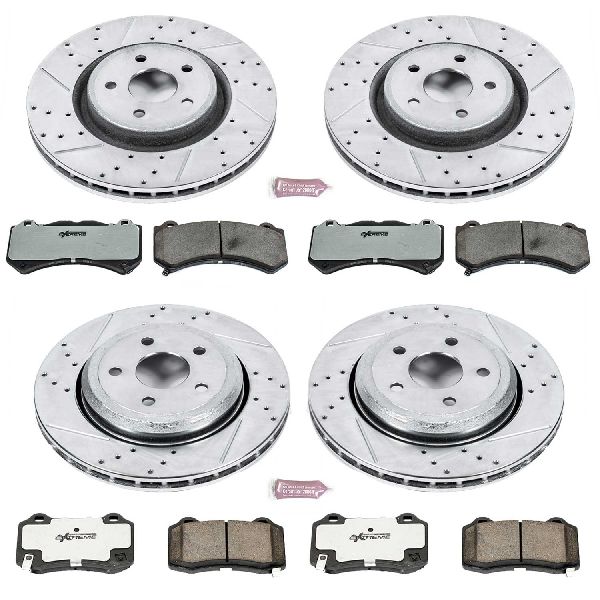 2012-2017 Jeep Grand Cherokee Disc Brake Kit - Front and Rear (Powerstop)