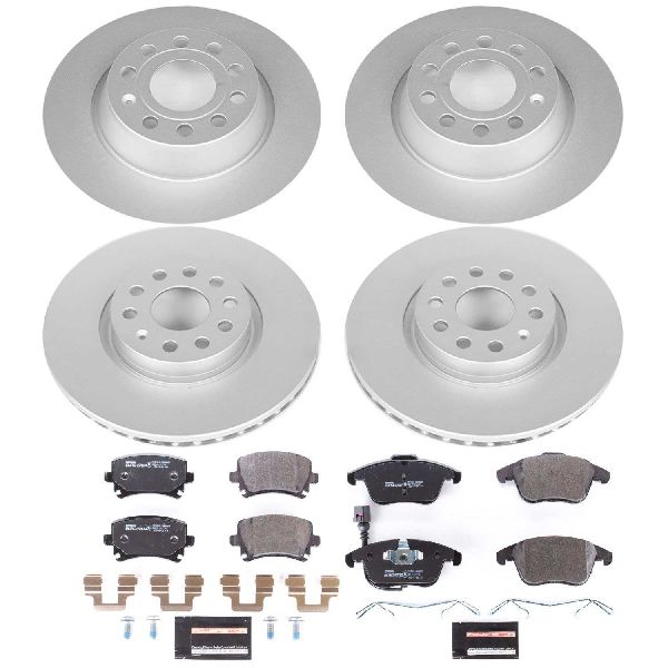 2017-2018 Volkswagen Tiguan Limited Disc Brake Kit - Front and Rear (Powerstop)