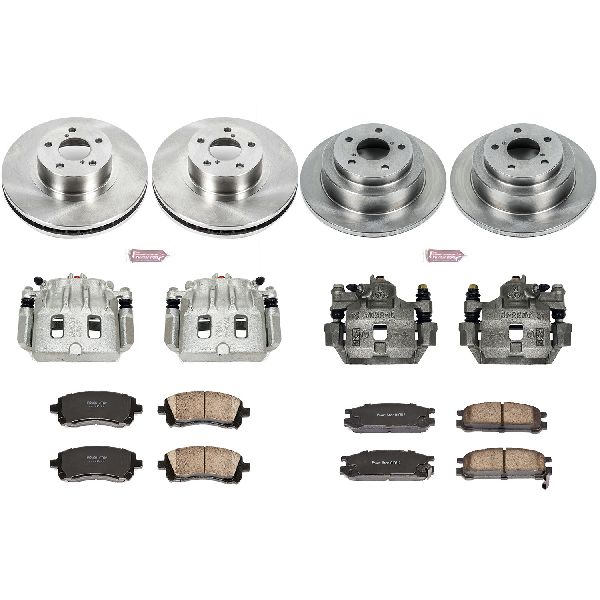 1998 Subaru Impreza Disc Brake Kit - Front and Rear (Powerstop)