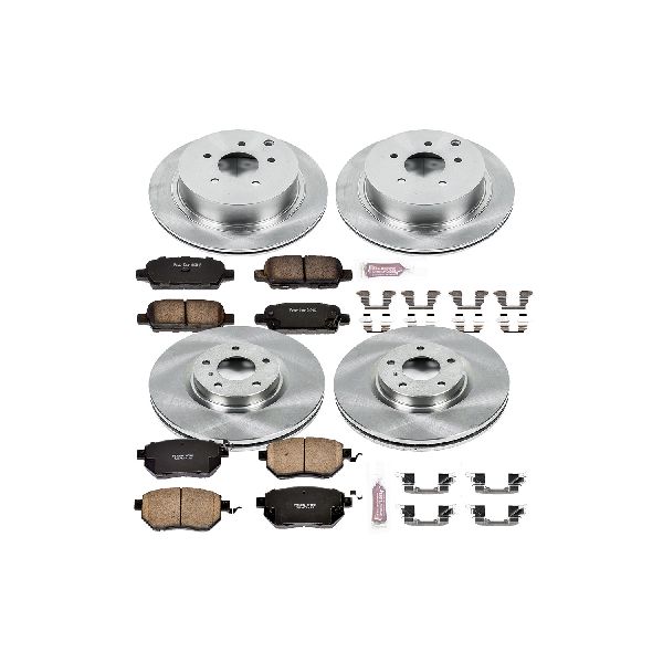 2006-2007 Nissan Murano Disc Brake Kit - Front and Rear (Powerstop)