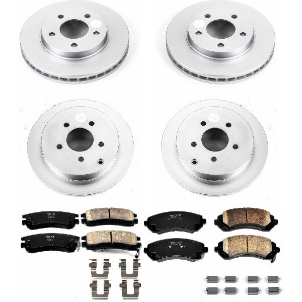 2002-2007 Buick Rendezvous Disc Brake Kit - Front and Rear (Powerstop)